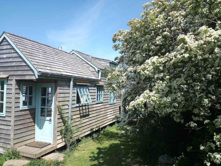 Tiny House On Isolated Farm By The Cornish Coast Villa Бюд Екстериор снимка